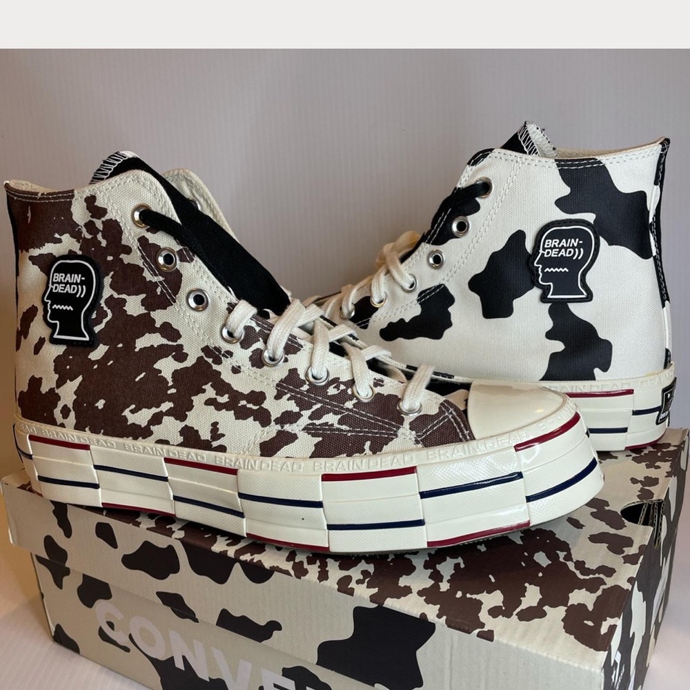 BRAIN DEAD x Converse Platform Chucks 🐄
